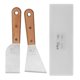 thumbnail image 1 of 2Pcs Putty Scraper Stainless Steel Paint Scraper Set with Wood Handle Engraving Spackle Drywall Repairs Spreading Tools, 1 of 4