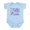 Sky Blue, variant on CafePress - Esophageal Cancer Heavenneededhero Infant Bodysuit - Baby Light Bodysuit, Size Newborn - 24 Months