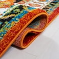 thumbnail image 6 of SAFAVIEH Vintage Hamadan Serapi Oriental Area Rug, Orange/Ivory, 2'7" x 5', 6 of 9