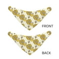 thumbnail image 6 of Goofa Cartoon Honey Pot Bee Sunflower Pattern Pet Scarf Bandana - Adjustable and Comfortable,Dog Scarf Bib Kerchief Breedfor Dogs and Cats-Large, 6 of 8