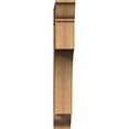 thumbnail image 4 of Ekena Millwork 6"W x 34"D x 42"H Westlake Traditional Rough Sawn Bracket, Western Red Cedar, 4 of 13