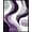 Purple, Pattern 2, variant on ODIKA 4' x 6' Machine Washable Non-Slip Area Rug, Contemporary Wave High Traffic Rug, Purple, 123738