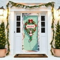 thumbnail image 3 of Christmas Decorations Door Curtain Cover Creative Santa Claus Cool Doll Theme for Home Indoor Outdoor Winter Holiday Party Decor, 3 of 4