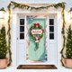 thumbnail image 3 of Decoraciones de Navidad Cubierta de Puerta de Navidad de 35 X 72 Pulgadas Cortina de Puerta de Navidad Decoración de Puerta Y Pared Del Día de Navidad Decoración de Fiesta Decoraciones de Navidad de I, 3 of 8