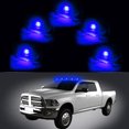 thumbnail image 3 of CCIYU Cab Marker Light 5Pcs Amber Roof Running Lamps+5x Blue T10 LED Lights (clear lens blue light) For 1999-2015 Ford F250/F350/F450/F550 Super Duty E150/E250/E350/E450 Super Duty/E550 Super Duty, 3 of 5