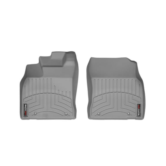 WeatherTech Custom Fit FloorLiners compatible with 2010-2011 Lexus HS - 1st Row (Driver & Passenger), Grey