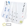 thumbnail image 3 of Baby Tracking Blanket 1 Set Ideal For Newborns Baptism Occasions Rectangular Assorted Color Comfortable Flannel Prop, 3 of 3