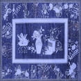 thumbnail image 1 of Ahgly Company Machine Washable Indoor Square Oriental Blue Asian Inspired Area Rugs, 8' Square, 1 of 4