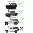 thumbnail image 4 of Tempered Driver Left Side Front Door Window Door Glass Compatible with Jeep Wrangler 2018-2026 / Gladiator 2020-2026 Models, 4 of 7