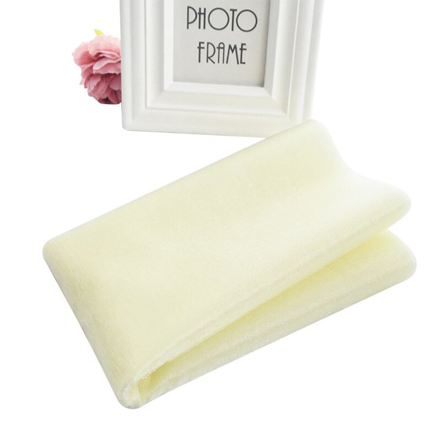 Rollo de tul de boda de cristal transparente, tela de Organza para decoración de fondo de fiesta de cumpleaños, fajas de silla de Organza DIY, 5/10M