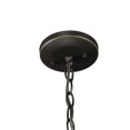 thumbnail image 5 of Progress Lighting Kempsey 3-Light Pendant, Brushed Nickel, Summer Linen Shade, 5 of 7