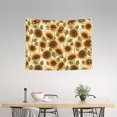 thumbnail image 2 of Kdxio Autumn Sunflowers Wall Hanging Tapestries Banner For Bedroom College Dorm Home Living Room Party Decor 29X37 In, 2 of 8