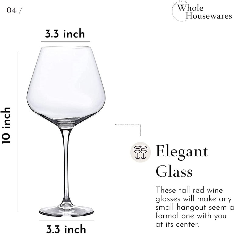 JBHO Hand Blown Italian Style Crystal White or Red Wine Glasses - Gift  Packaging for Any Occasion - …See more JBHO Hand Blown Italian Style  Crystal