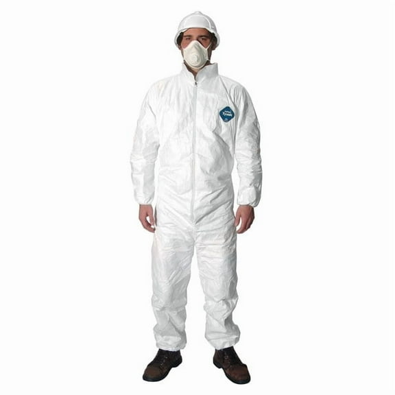 DuPont Tyvek 400 TY125S WH Protective Coveralls, White