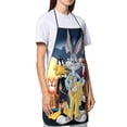 thumbnail image 3 of Looney Tunes Cartoons Apron for Women and Men with Pockets, Adjustable Waterproof Chef Aprons for Kitchen, Gardening, Cooking, BBQ or Baking, 3 of 8