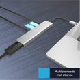 thumbnail image 2 of Usb C Hub Dongle, 6 in 1 Usb C to Hdmi Multiport Adapter Sd Card Reader, 2 of 5
