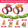 thumbnail image 6 of Adjustable Rabbit Harness and Leash Bunny Harness Leash Set Harness Leash for Rabbit Kitten Puppy Pig and Small Pet Animals, 6 of 8