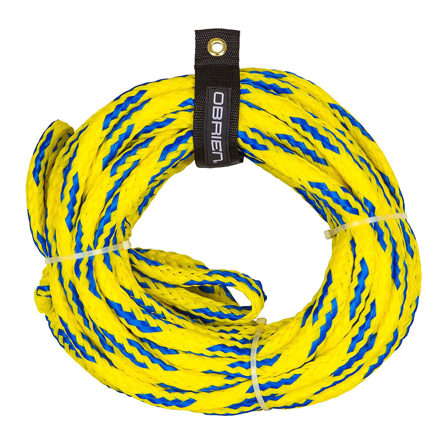 Blue /& Yellow OBrien 60 Foot Long 2375 Pound 2 Person Floating Tube Tow Rope