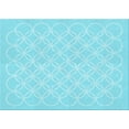 thumbnail image 1 of Ahgly Company Machine Washable Indoor Rectangle Transitional Blue Diamond Blue Area Rugs, 7' x 10', 1 of 7