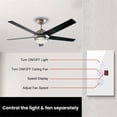 thumbnail image 2 of Tuya Smart Wifi Fan Light Boiler Switch Standard Water Heater Touch 3 in 1 Switch Smart for Alexa Google Home A, 2 of 5