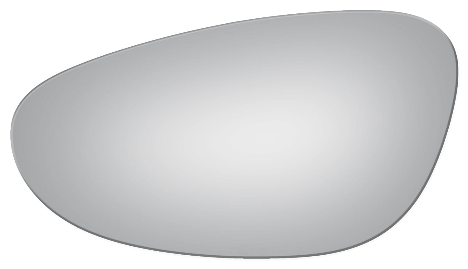 Burco Side View Mirror Replacement Glass - Clear Glass - 2826