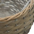 thumbnail image 6 of vidaXL Planter Set of 3 Brown Wicker Small, Medium, Large, 6 of 7