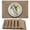 Brown, variant on More Décor Dining Table Placemats, Washable Heat-Resistant PVC Vinyl Table Mats for Dining Room and Kitchen, Anti-Slip - Set of 6 - Grey