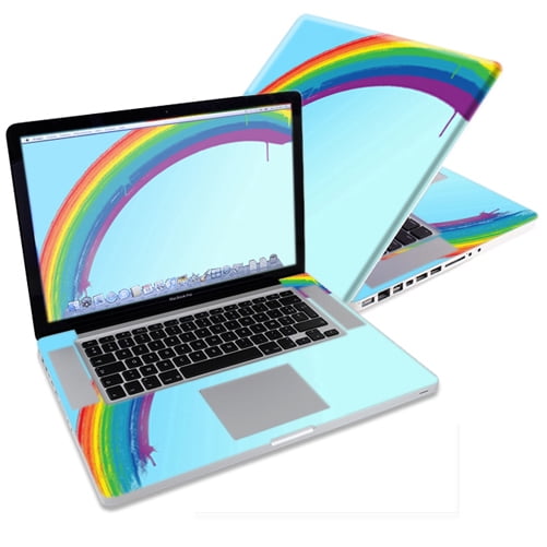 rainbow apple laptop sticker rainbow apple laptop sticker