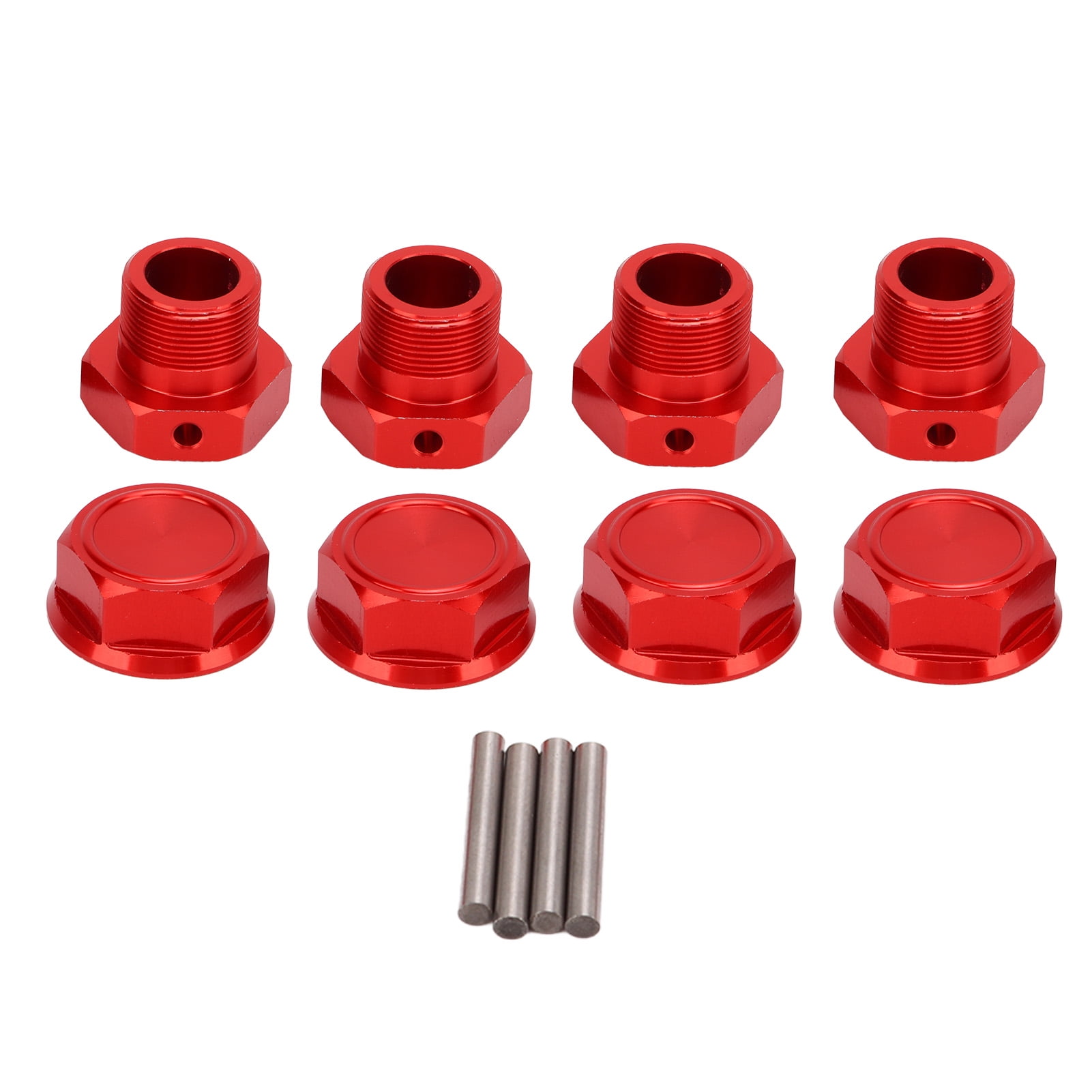 ✩.*˚RC✩.*˚ XYCCA 4pcs RC Wheel Hex Hubs Set Professional Aluminium