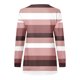 thumbnail image 5 of ICHUANYI Liquidación Tops para Mujer Otoño Manga Larga Jersey Suelto Camisa Elegante Casual Señoras Rayas Cuello Redondo Sudaderas ICHUANYI WER202308247348, 5 of 5