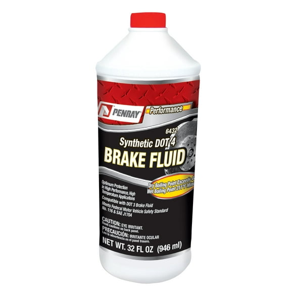 Penray 6432 Synthetic DOT 4 Brake Fluid - 32-Ounce Bottle