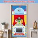 thumbnail image 5 of Disco de teatro de marionetas Doorway, 78 x 170 cm, plegable, azul y rojo, 5 of 7