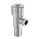 thumbnail image 2 of Bathroom Angle Valve Stainless Steel Silver Explosionproof for Hot Cold Water Pipes Shower 1 Piece, 2 of 2