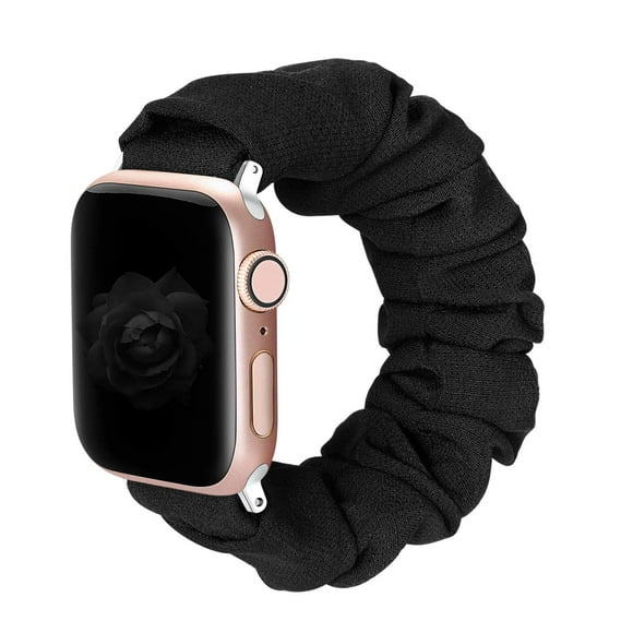 Bmbmpt Correa Elástica Para Reloj Compatible Con Apple Watch Band De 38 Mm, 40 Mm, 42 Mm, 44 Mm, Pulsera De Tela Con Estampado De Patrón Suave Para Iwatch Se Series 6 5 4 3 2 1