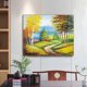 thumbnail image 5 of Cuadros Decorativos Bosque Trail pintura al óleo por números DIY pintado a mano sobre lienzo pared arte imagen Kit Wdftyju embutido en tela, 5 of 9