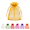 Gold, variant on 50 PCS Organza Bags 4x6 Inches, Small Drawstring Gift Bags for Jewelry, Candy, Soap, Earrings, Mesh Favor Pouches for Halloween, Easter, Wedding, Party Supplies