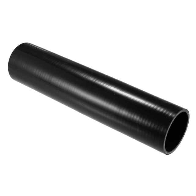 Unique Bargains Car Straight Coupler Silicone Hose Front Universal Intake Intercooler Silicone Tube 2.5' ID Black