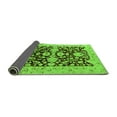 thumbnail image 2 of Ahgly Company Indoor Square Oriental Green Traditional Area Rugs, 5' Square, 2 of 4
