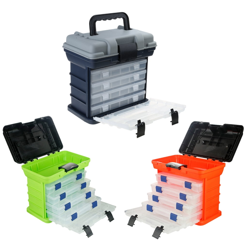 Waterproof Tackle Tools for Case Portable Large Capacity Fishing Bait Storage Box Travel Container for Wilderness Surviv