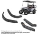 thumbnail image 4 of Kit de Guardián de la Rueda del Carrito de, Combate Perfecto para La Aleta de Barro de la Rueda de Alta Resistencia Trasero Trasero Para Txt 1994 A 2013, 4 of 7