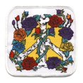 thumbnail image 1 of Patch Peace & Roses, 1 of 1