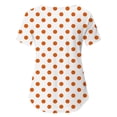 thumbnail image 5 of Gytharion Women's Fashion Printed Breastfeeding Maternity Tops Crewneck Short Sleeve Pregnant Tshirts Casual Breathable Nursing Blouse, 5 of 6
