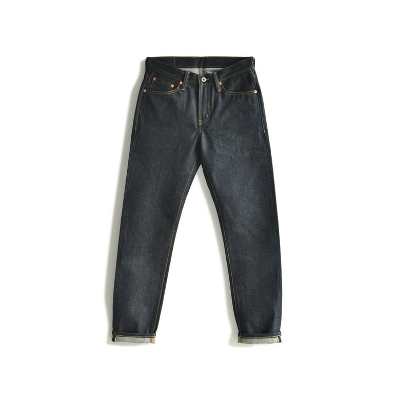 Saucezhan 315XX-18OZ Men's Jeans Indigo Sanforized Selvedge Saucezhan 315XX-18OZ Men's Jeans Indigo Sanforized Selvedge