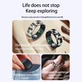 thumbnail image 3 of Lightweight Smart Ring, Smart Ring Step Counter with Charging Case for Present 8,9,10,11, 3 of 7