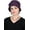 Purple, variant on Fleece Flower Cloche Hat for Women Cancer Headwear Chemo Ladies Head Coverings