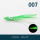 thumbnail image 3 of PRO BEROS - 5 señuelos luminosos suaves con forma de pulpo, de 5 a 12 cm, de silicona, para pesca al curricán, pesca con curricán, pesca con calamar y jigging, 3 of 5