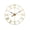 Gold, variant on Roman Numeral Open Frame Wall Clock, Large Minimalist Skeleton, Modern Decorative Hollow Round Wall Clock for Living Room Bedroom Office Farmhouse Home Decor