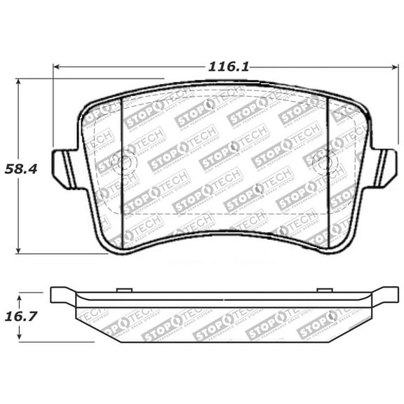 StopTech Performance Brake Pads