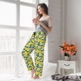 thumbnail image 5 of Pofeuu Lemon1 Print Women's Fashion Pajama Pants with Pockets Comfy Drawstring Sleep Lounge Bottoms-Small, 5 of 6