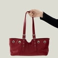 thumbnail image 6 of Yokua Trendy Studded Convertible Shoulder Bag For Women Spacious PU Underarm Purse, 6 of 20